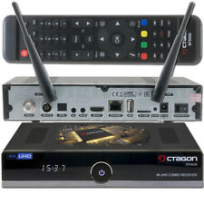 ➨ OCTAGON SF8008 4K UHD E2 DVB-S2X & DVB-C/T2 Linux Combo Receiver USB WLAN NEU✅