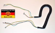 HA Hörerschnur Hörerkabel 4adr. ☎ Ersatzteil für altes DDR Telefon Alpha Variant