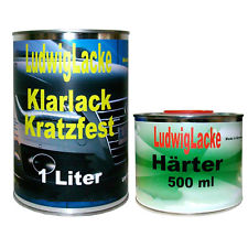 Klarlack 1,5 Liter MS 2K Klarlack SET mit Härter für Autolack von Ludwiglacke