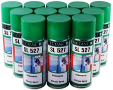 Silikonspray 5,21€/L Silikon Gleit Mittel Spray 12x400ml Gummi Tectane SL527