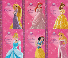 6 livres PRINCESSES Disney Ma Collection Raiponce Cendrillon Blanche-Neige