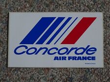 Autocollant Concorde D’époque