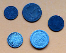 Münzen Niederlande Lot mit 5 ab 1811 - mit Silber