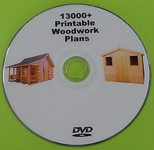 Woodwork Plans Shed Barn Log Cabin Toys Gate Massive Collection On DVD