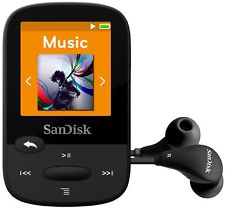 SanDisk Clip Sport Plus 16GB Bluetooth MP3 Player & FM Radio Black 
