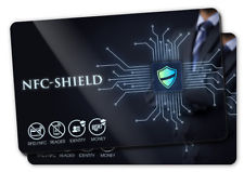 2x NFC Shield Card - RFID & NFC Schutz / Blocker Karte für EC & Kreditkarten