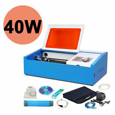 40W USB Gravure Laser Machine Découpe Graveur Imprimante Coupeur Artisanat DE