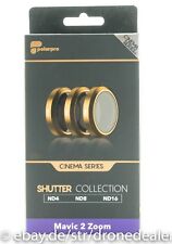 PolarPro DJI Mavic 2 ZOOM ND Filter Cinema Series Shutter Collection ND4/8/16