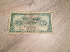BELGIQUE Belgium Banque Nationale Billet de 10 francs du 01/02/1948