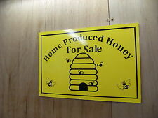 1 a4 'home produced Honey for sale sign free P&P