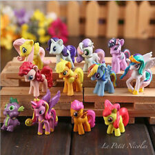 Mon Petit Poney Lot de 12 Figurines Poupée Cadeaux Décorations My Little Pony