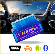 DIAGNOSI Auto Interfaccia OBDII OBD2 ELM327 Bluetooth Android SCANNER per FIAT