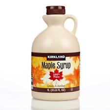 Canadian Maple Syrup Kirkland 100% Pure Grade A - 1 Litre - Amber