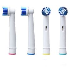 4 Pour Oral b Tetes Brossettes pour brosse dents électrique Braun OralB rechange