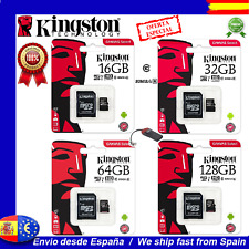Tarjeta MicroSD Kingston 8GB 16GB 32GB 64GB 128GB 256GB - Memoria Micro SD GB