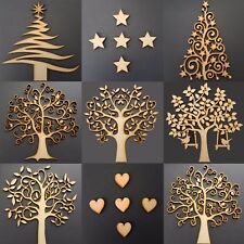 Wooden Family Tree Shapes Blanks -Art Craft Blank-Wedding Guestbook Crafting MDF