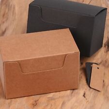 ECO KRAFT Small Natural GIFT BOXES Wedding Favour Chocolate Box | FREE Tags