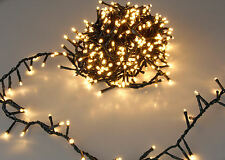 Weihnachtsbaum Lichterkette - 560 - 1500 LED - EXTRA warmweiß bunt - Innen Außen