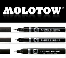 MOLOTOW LIQUID CHROME Pump Marker Einzelstifte + Set 1, 2, 4mm *!bestprice!*