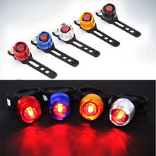 LED Bicycle Front Rear Plastic Light Bike Cycling Warning Safety Lamp in Night F
