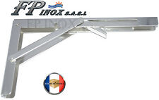 Compas, Equerre, Bras Pliant d'ouverture inox Table Verrouillage automatique 90°