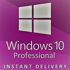 WINDOWS 10 PRO 32/64 BIT GENUINE PRODUCT KEY + INSTANT DELIVERY