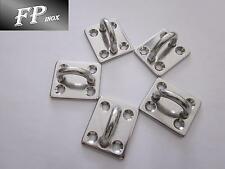 Pontet sur platine 50x40mm ( Lot de 5 ) inox 316