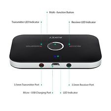 Aukey BR-C11 2in1 Bluetooth Wireless Musik Audio Empfänger & Sender Transmitter