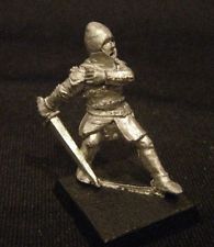 Rare OOP Citadel -- BRETONNIAN BRIGAND / RETAINER with SWORD -- Oldhammer Feudal