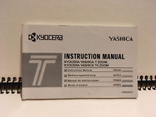 Kyocera Yashica T Zoom T4 Zoom Instruction Manual Bedienungsanleitung