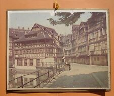 DPT 37 CALENDRIER ALMANACH DES POSTES PTT 1957 STRASBOURG LA PETITE FRANCE TBE