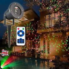 UK Outdoor Christmas Light Sky Star Laser Spotlight Led Lamp Shower Garden Xmas