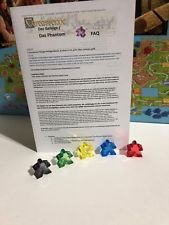 Carcassonne Erweiterung Das Gefolge | Das Phantom - 5 Spieler