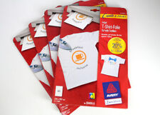 Avery Zweckform C9405-5 T-Shirt-Folie Bügelfolie für helle Textilien 6x A4 Blatt