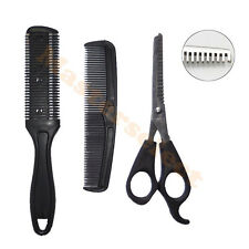 Ciseaux + Peigne à désépaissir effileur effiler pour cheveux de coiffeur 170mm