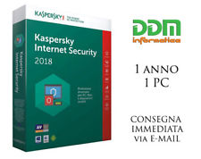 Kaspersky internet security 2019, 2018 licenza digitale 1 anno 1 dispositivo