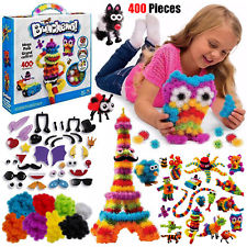 BUNCHEMS MEGA PACK OVER 400 PIECES KIDS CRAFT TOY CHILDREN BIRTHDAY IDEAL GIFT