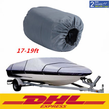 17-19ft Oxford V-Hull Poisson Ski Couverture de Bateau Trailerable Imperméable