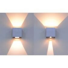 Applique led da parete regolabile x uso esterno/interno colore bianco LUCE CALDA