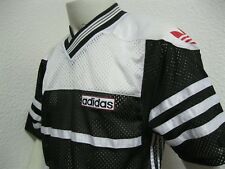 Vintage 90 Ancien MAILLOT ADIDAS HOCKEY sur GLACE Chandail Jersey Trikot Shirt