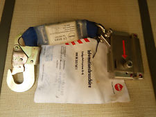 Hailo Drahtseil Steigschutz Auffanggerät Läufer Fallschutz SSL-8 H-8 WEA Windkra