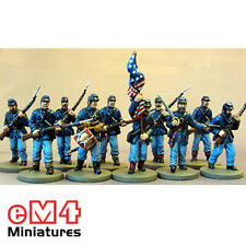 American Civil War Union Infantry Regiment x 20 RPG eM4 28mm miniatures