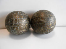 BOULES DE PETANQUE BRONZE / BALLS