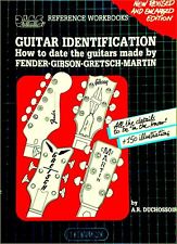 GUITAR IDENTIFICATION Workbook Gibson Gretsch Martin Fender Photos DETAILS A-Z
