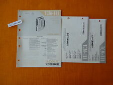 SERVICE MANUAL SONY TCM 111 english Reparatur Anleitung Schaltplan
