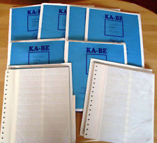 KA-BE EINSTECKBLÄTTER ASTRA 8 KOMPLETTE PACKUNGEN MIT JE 5 BLATT, 6 PAKETE OVP