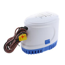 Pompe de cale automatique submersible électrique 12V 600GPH pour bateau