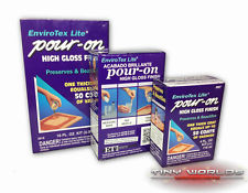 Envirotex Lite 8oz High Gloss Epoxy Pour on Resin - Varnish Water Effects Craft