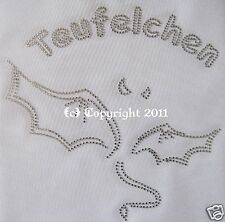 Hotfix Bügelbild Strass Teufel Fasching Teufelchen 110701 Wahl Karostonebox