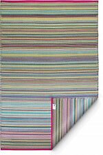 Outdoor Teppich, für außen + innen, Küche Bad Wintergarten Balkon CANCUN candy